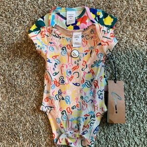 Colorful Patterned Kids One Piece